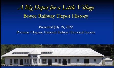 Boyce railway depot