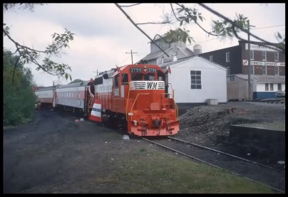 Western Maryland locomotive