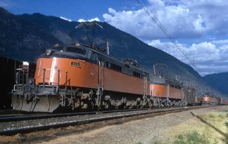 Milwaukee Road electic locomotives