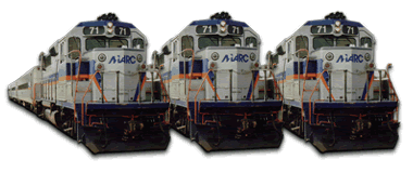 Locomotives courtesy of MARC