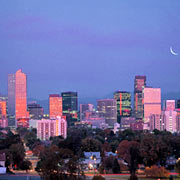 Downtown Denver, CO, just 15 minutes from our Hotel