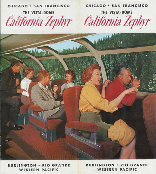 California Zephyr Brochure