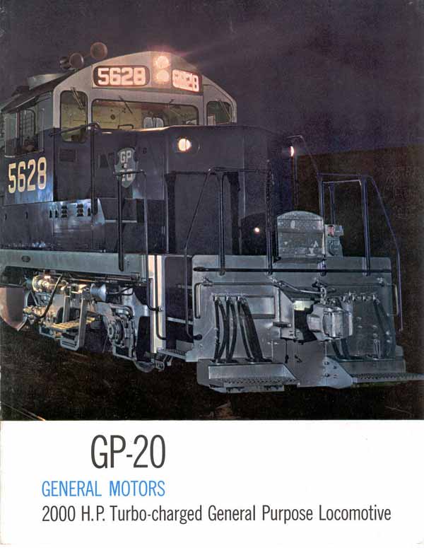 EMD GP20 Brochure Cover