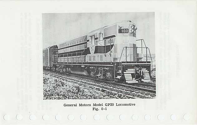 EMD GP20 OP Manual Introduction Page 2