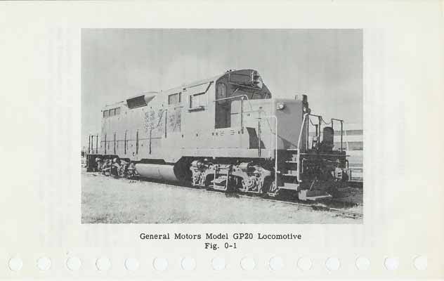 EMD GP20 OP Manual Introduction Page 4
