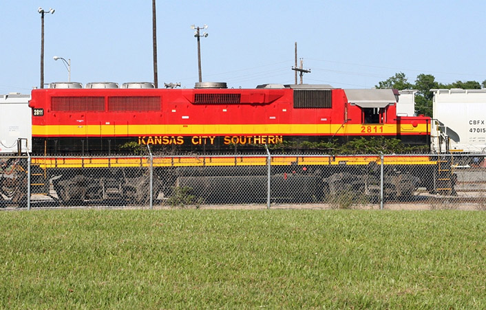 WP GP40 3507 as KCS 2811 BB RS