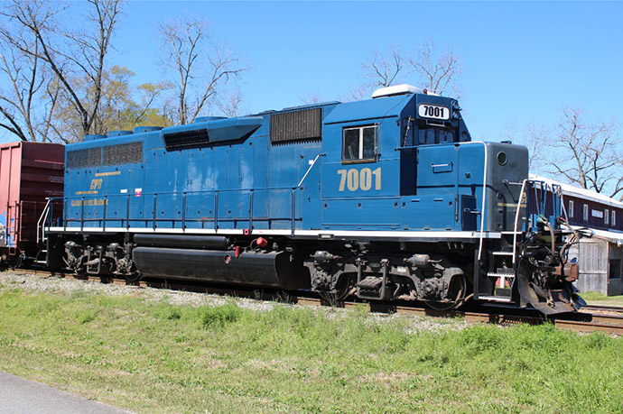 WP GP40 3517 as CPR 7001 BL RS