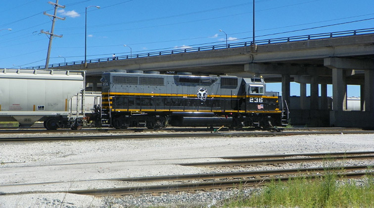 WP GP40 3522 as BRC 236 BG RS
