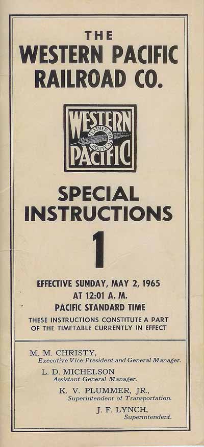 WP Special Instructions