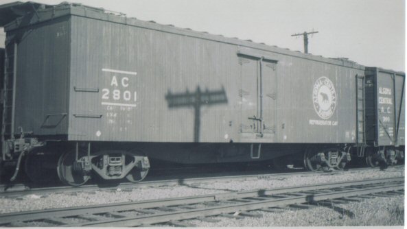 AC Wood Reefer 2801 circa 1950s