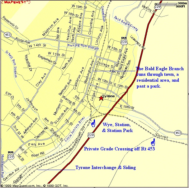 For information on the history of Tyrone, see the Tyrone PA Visitors Guide