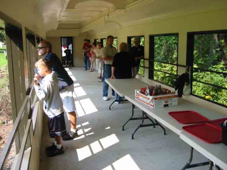 Excursion train inbound from Brooks Mils toward Hollidaysburg.