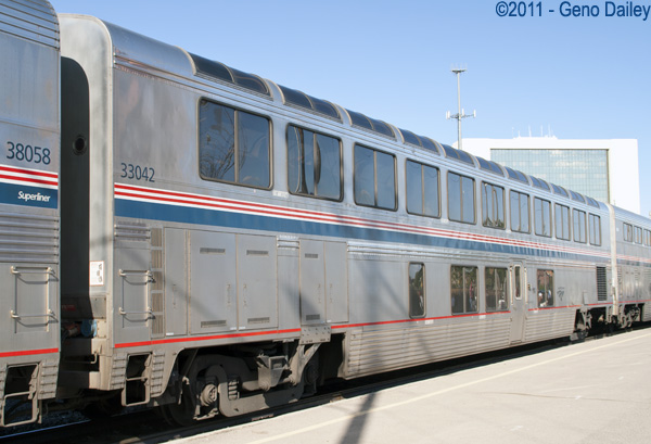 コダック Amtrak Superliner II Sightseer Lounge Car #33042