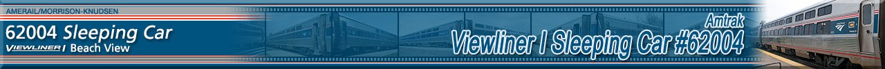 М Amtrak Viewliner I Sleeping Car #62004