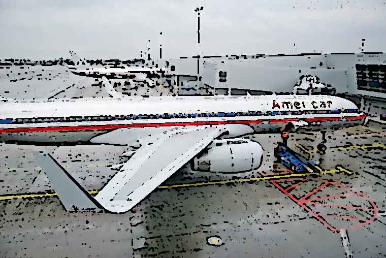 andy anderson american airlines jet image