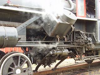 left locomotive cylinder
