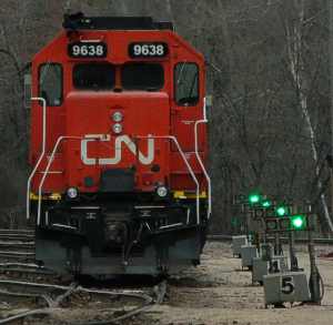 CN switch yard, Wisconsin Rapids