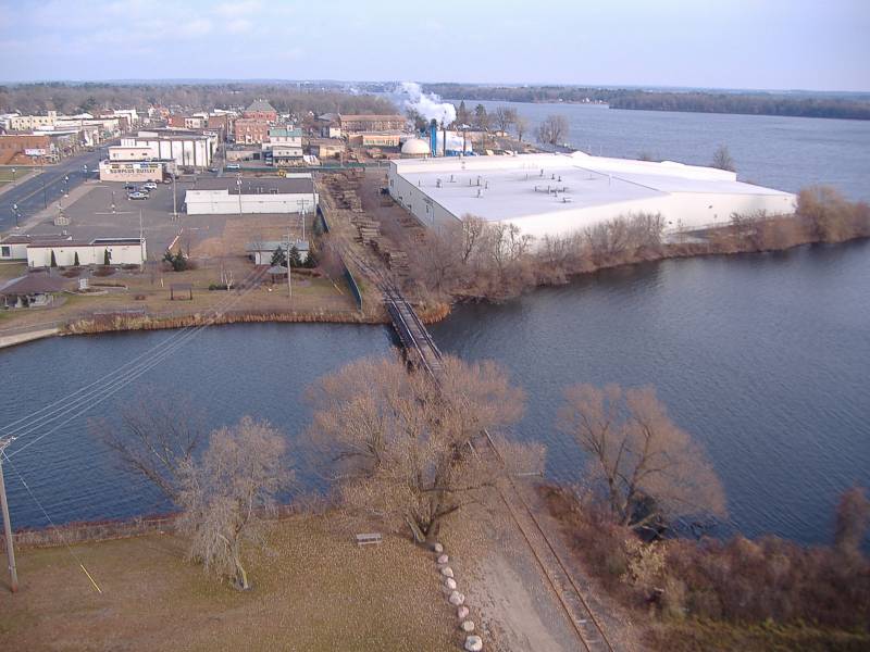 First, I show one more picture of this overall area near downtown Rice Lake.