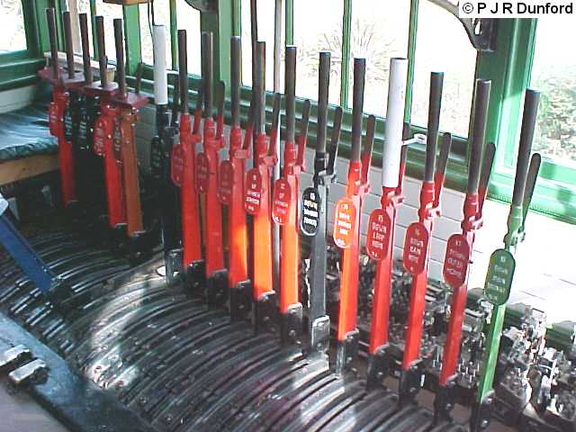 Moorhouse North signal lever frame