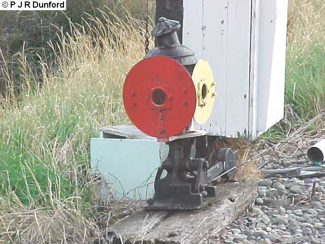 Mechanical disc shunting signal