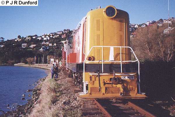 Ballast train near Duncans Bridge
