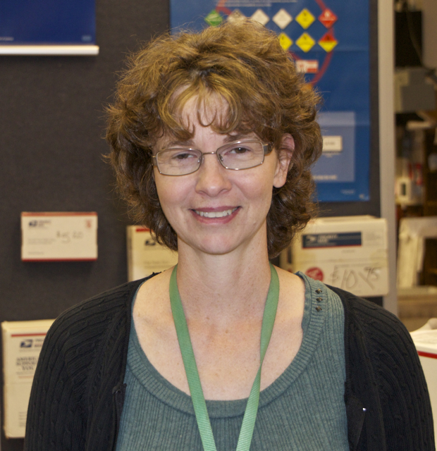 Ruth Larrick, Post Master of the La Plata Post Office.