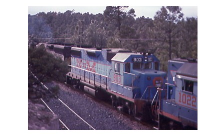 N de M Nacionales de Mexico Railroad  # 11034   NEW Patch- 