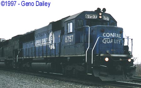 Conrail #6757