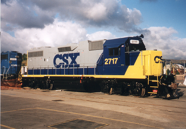  2717, GP38-2, CSX-bc 