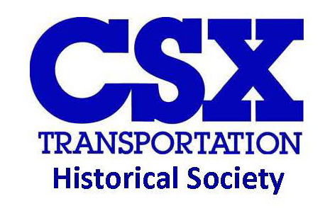 CSX Transportation Historical Society blue on white logo