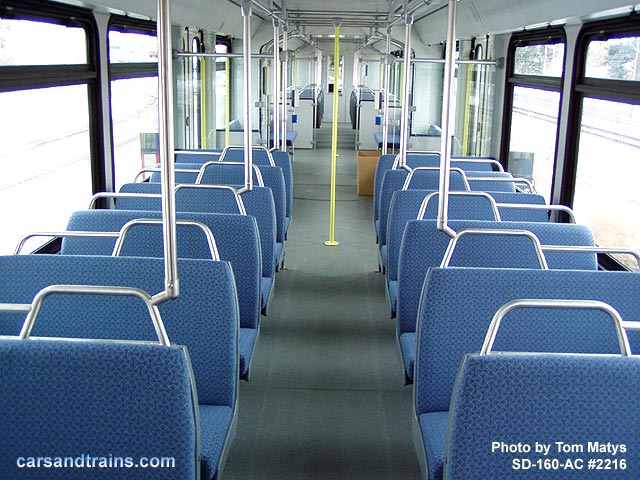 Passenger compartment in 2216