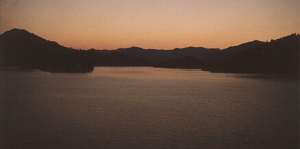Lake Shasta at dawn