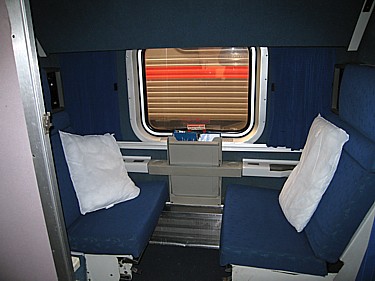 Amtrak Superliner accessible bedroom