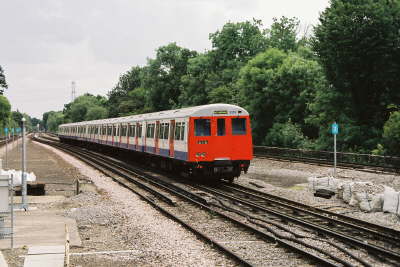 Departing Moor Park with a southbound service