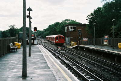 Arriving at Rayners Lane