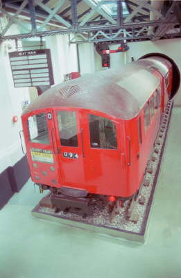 DMC 11182 in the Museum at Covent Garden