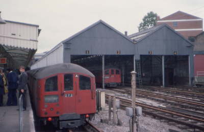 1938 Tube Stock at Drayton Park