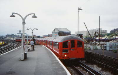 1938 Tube Stock at Finchley Road
