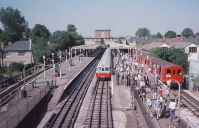 CO/CP Stock and 1973 Tube Stock at Northfields
