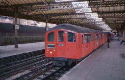 1938 Tube Stock at Queens Park