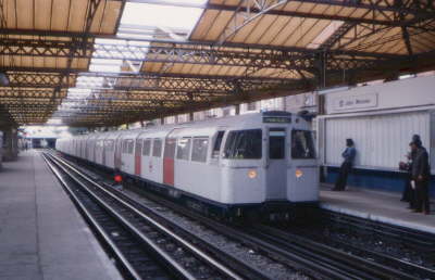 1972 Tube Stock at Queens Park