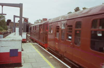 Departing Harrow-on-the-Hill