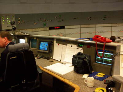 Victoria Line Controller's desk