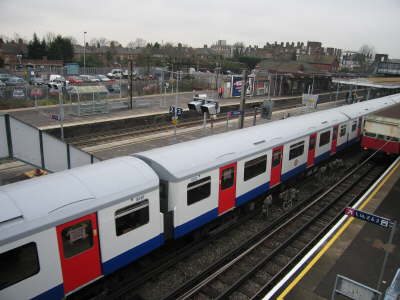 Arriving in Upminster Platform 3