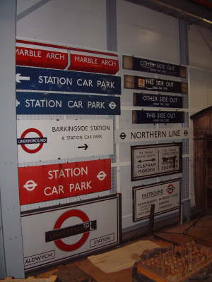 Selection of signs