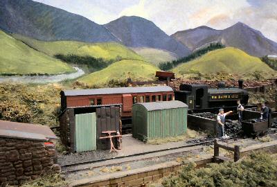 The line was built by the Scottish Iron & Steel company "William Baird & Co." and  became known locally as "Baird's line"