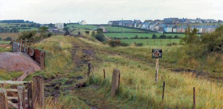 The old trackbed of Baird's Line at Rowrah