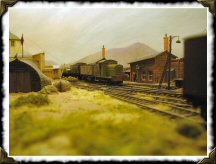 The Lady Armstrong with a short freight train.