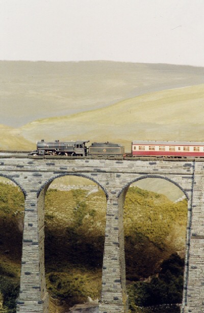 Ed has captured the exposed, windswept rolling hills and railway architecture beautifully.
