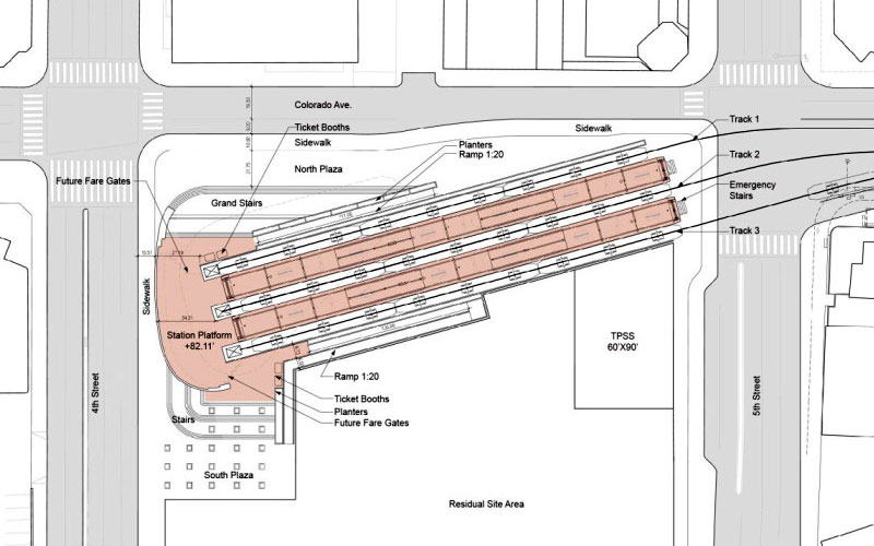 4th Expo station plan